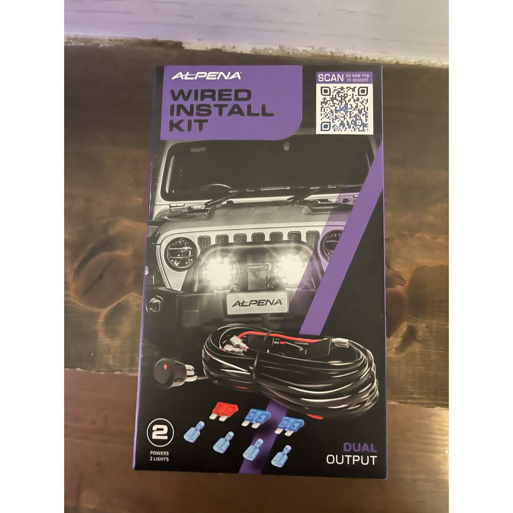 NWT Alpena wired install kit